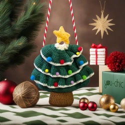Christmas Tree Cross-body Bag